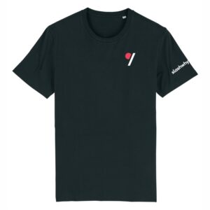 slashwhy T-Shirt Unisex black Stick