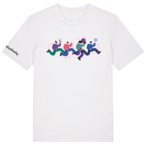 slashwhy agil T-Shirt Unisex white