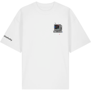 slashwhy everysoftware 2.0 Oversize T-Shirt Unisex white