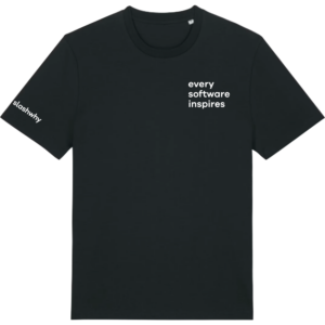 slashwhy everysoftware T-Shirt Unisex black