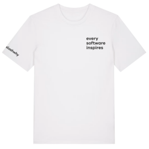 slashwhy everysoftware T-Shirt Unisex white