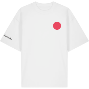 slashwhy Menschlichkeit Oversize T-Shirt Unisex white