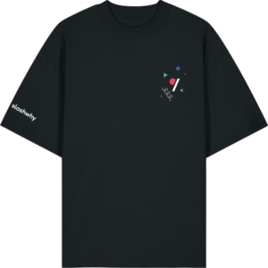 slashwhy shapes Oversize T-Shirt Unisex black