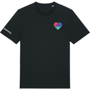 slashwhy Vertrauen T-Shirt Unisex black