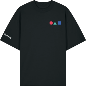 slashwhy Wertschätzung Oversize T-Shirt Unisex black