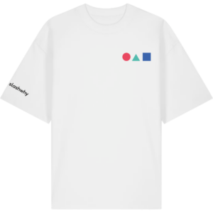slashwhy Wertschätzung Oversize T-Shirt Unisex white
