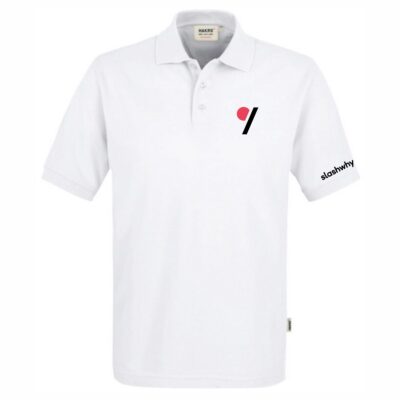 Slashwhy Polo Unisex white Stick